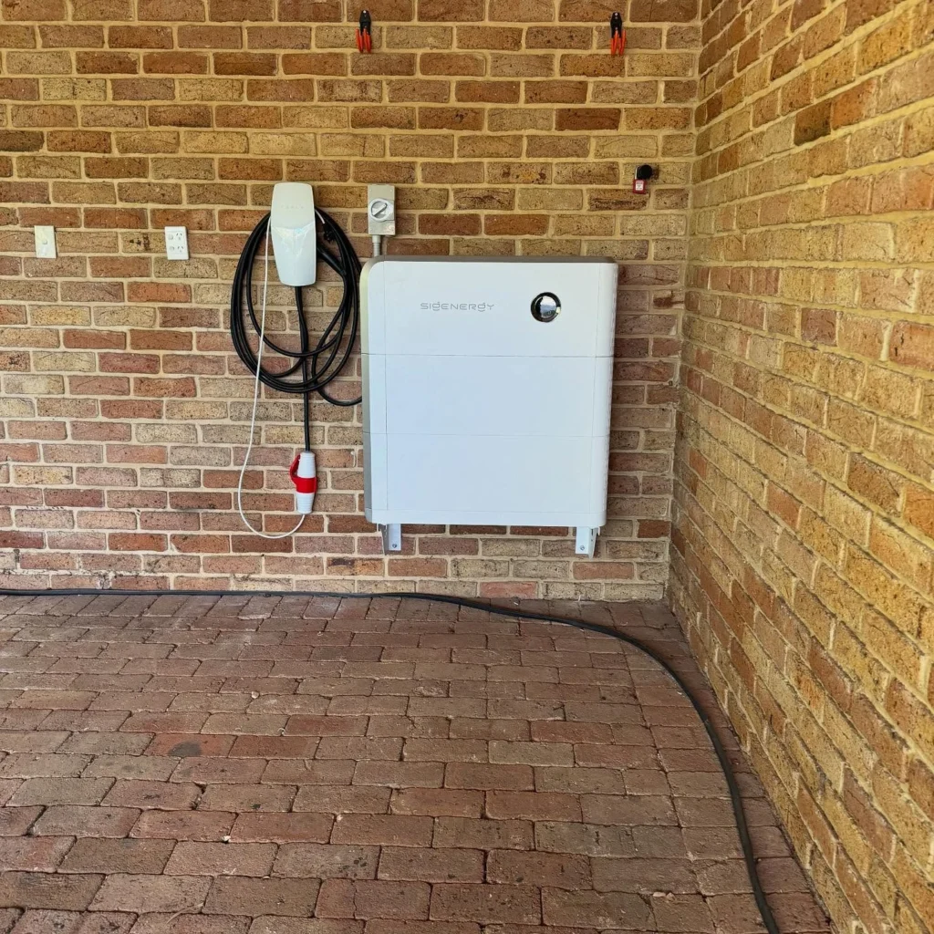 Residential solar system installation with multiple roof orientations