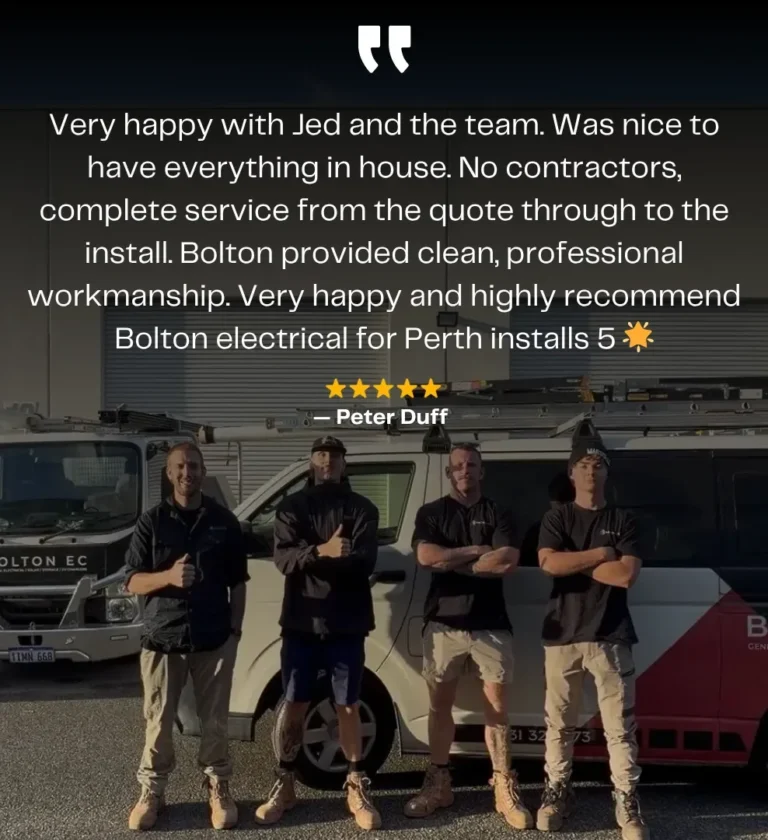 Bolton Electrical solar or electrical project on residential property