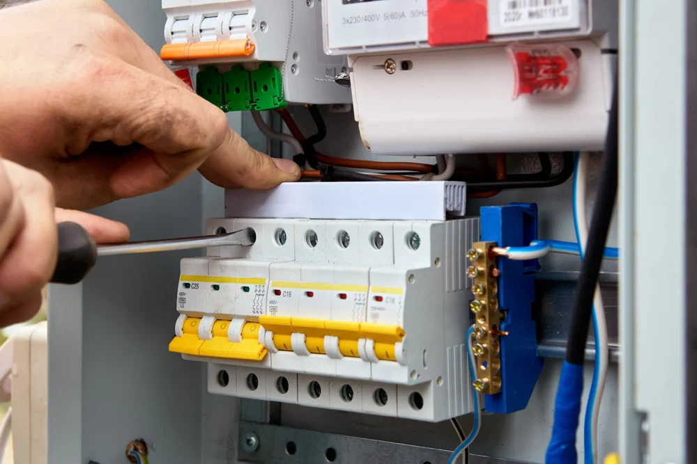 Residential switchboard upgrade by licensed electrician