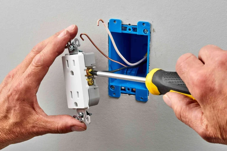 power outlet installation